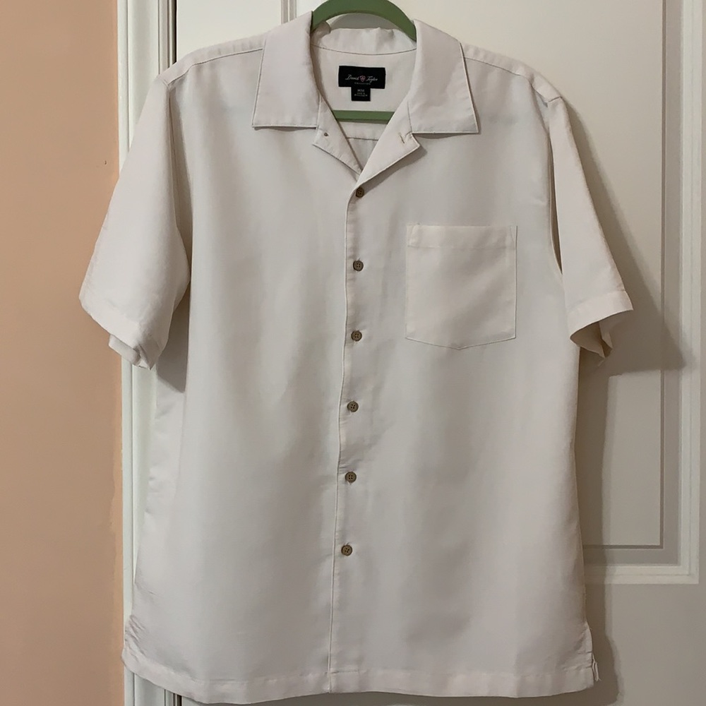Very Nice David Taylor Dress Shirt! Sz Medium.